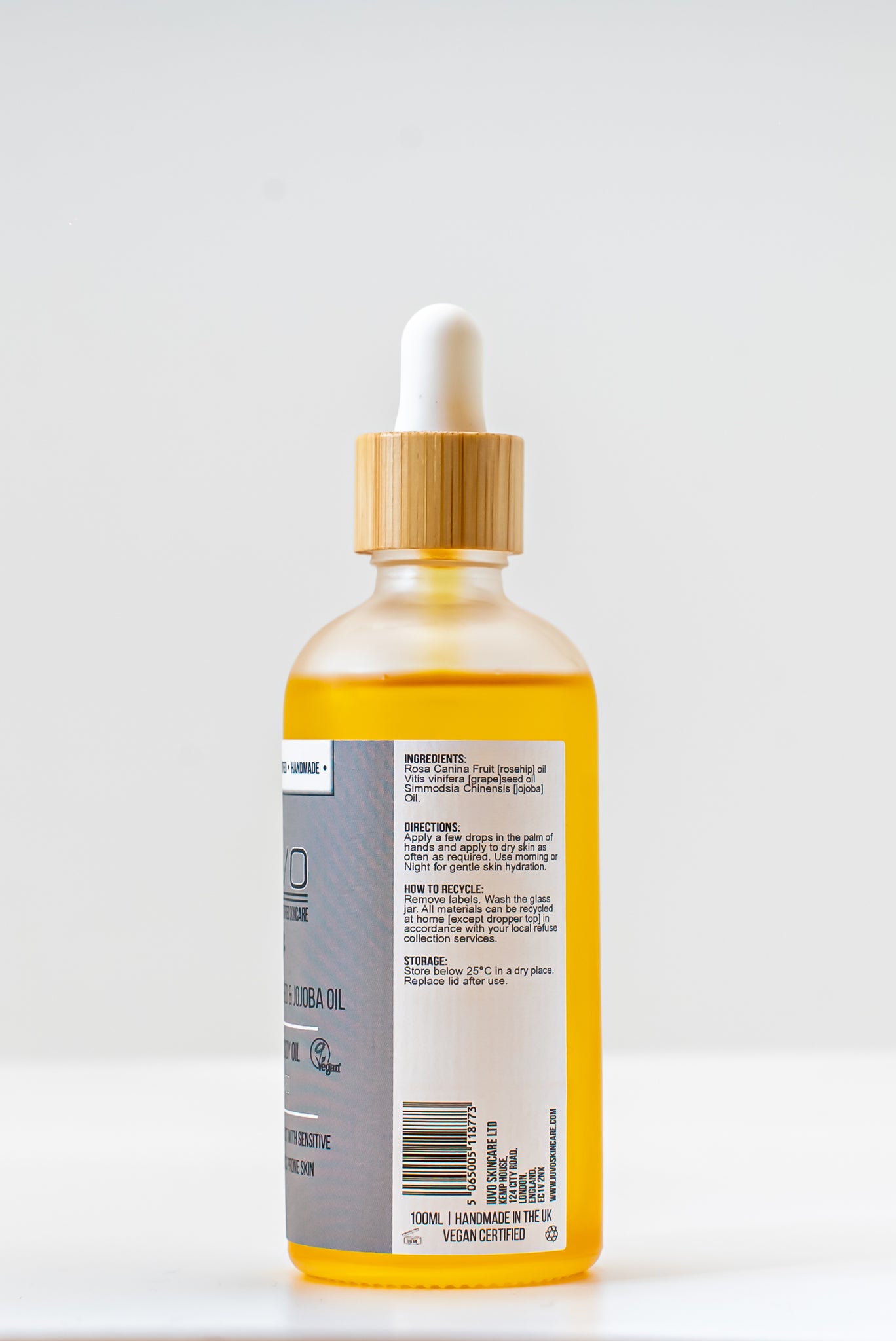 ROSEHIP, GRAPESEED & JOJOBA FACE & BODY OIL - 100ml